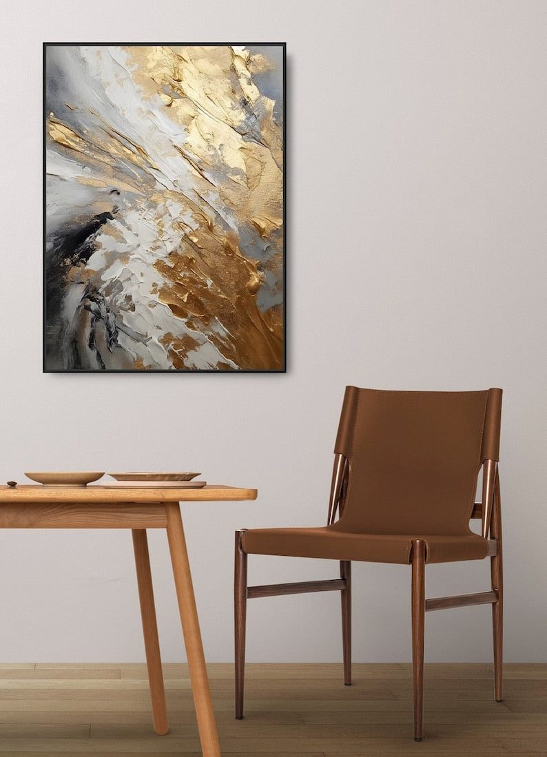 Large abstract wall art