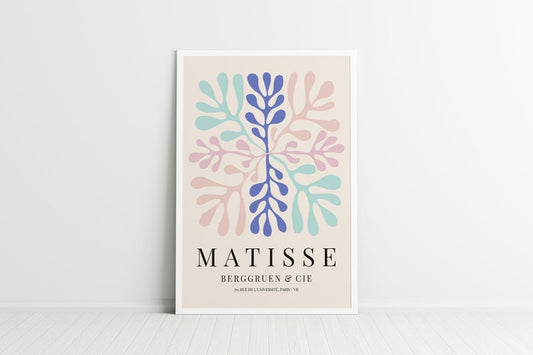 Henri Matisse Flower Style Exhibition Poster